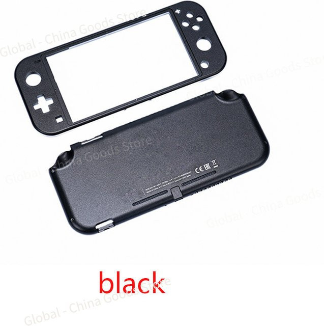 Nintendo Switch Lite Metall-Ersatz-Rückplatte aus Aluminiumlegierung in Schwarz und Lila - Bild 1