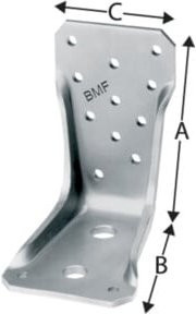 SIMPSON Strong-Tie Winkelverbinder AKR95G aus Edelstahl in Silber - Bild 1