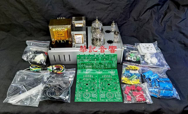 SENGTERBELLE ST-FU32PP HIFI Vakuumröhrenverstärker DIY-Kit mit 2x10W FU32+6F2 Röhren im Push-Pull-Design für Heimaudio - Bild 1