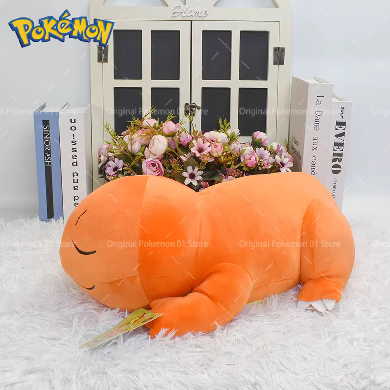 Pokémon Charmander Plüsch-Schlafkissen, Stofftier - Bild 2