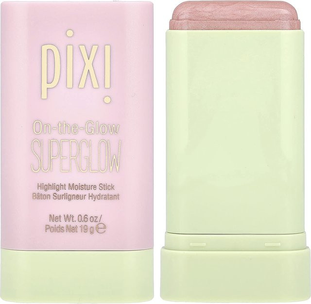Pixi Beauty On-the-Glow Superglow Highlight-Feuchtigkeitsstift, Petaldew, 19g - Bild 1