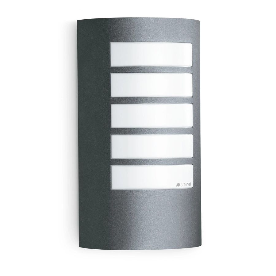 Steinel Design-Außenwandleuchte L 12 in Anthrazit aus Aluminium mit 60W - Bild 2