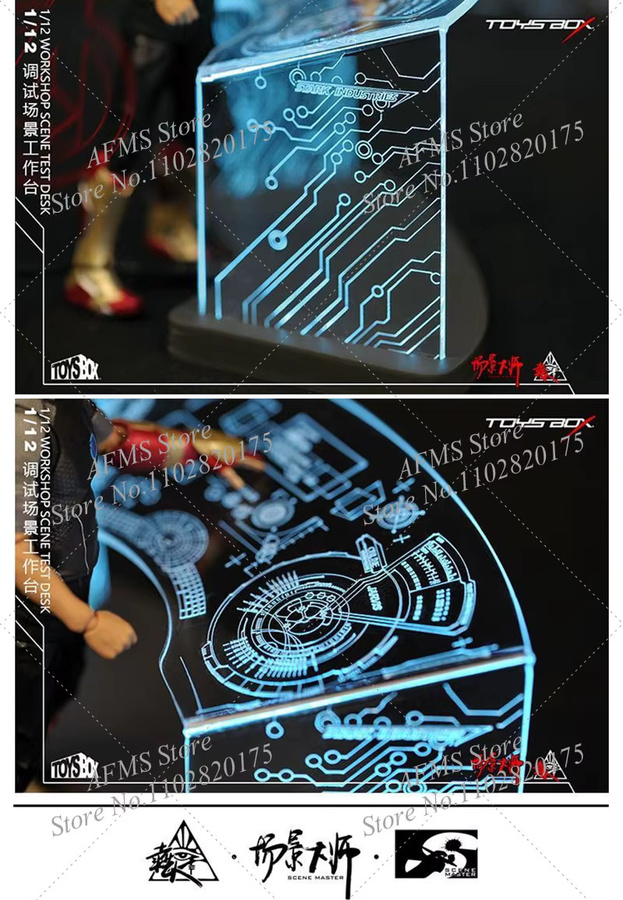 Hot Toys Marvel Iron Man Tony, Zubehör, Maßstab 1:12 - Bild 3