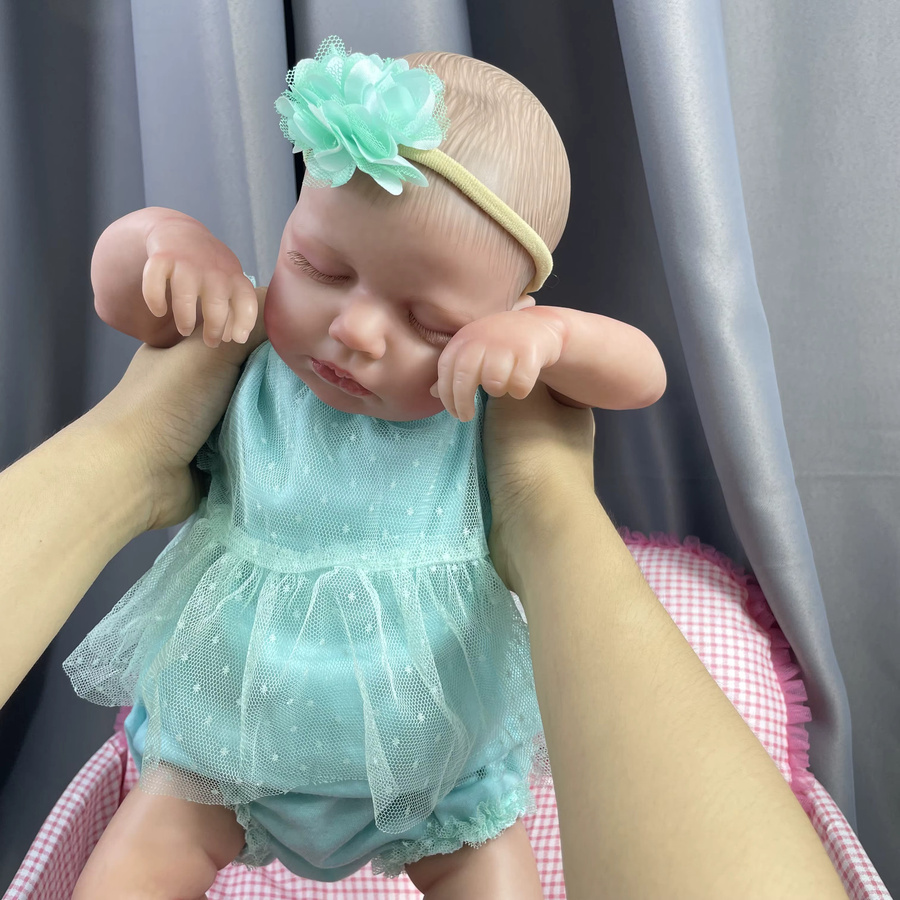 MRB LouLou Reborn Baby Puppen, Silikon, 50cm - Bild 2
