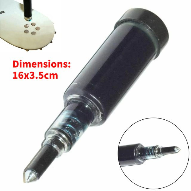 Vibratite Kettenrad Nase und Führungsstange für Kettensägen inklusive Fettwerkzeug zum Austausch von Kettensägen-Teilen - Bild 1