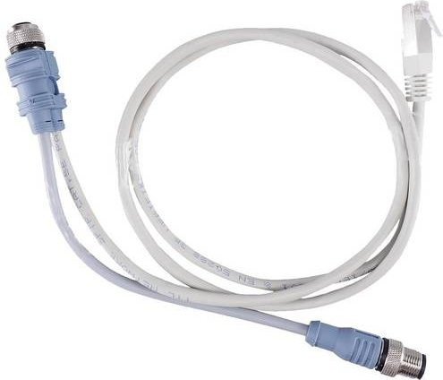 Jumo Anschlussleitung Ethernet/LAN gerade, grau - Bild 1