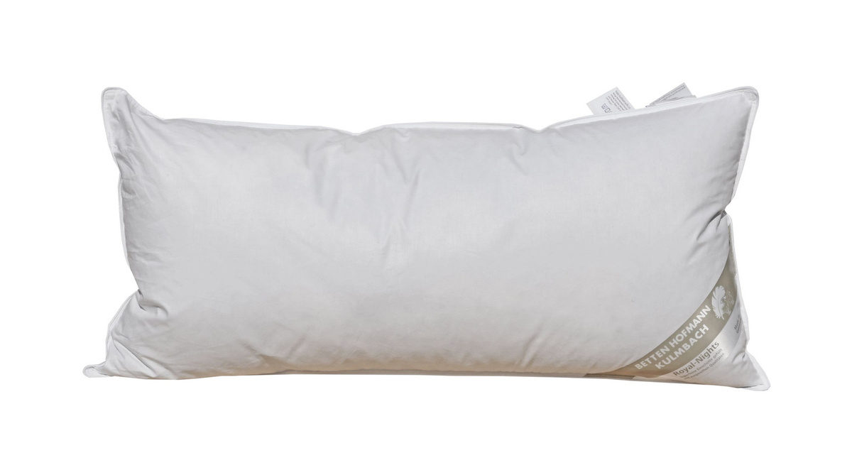 Betten Hofmann Pusta Kopfkissen Federkissen mit 30% Daunen in Weiß, B/H: 40 x 80 cm - Bild 1
