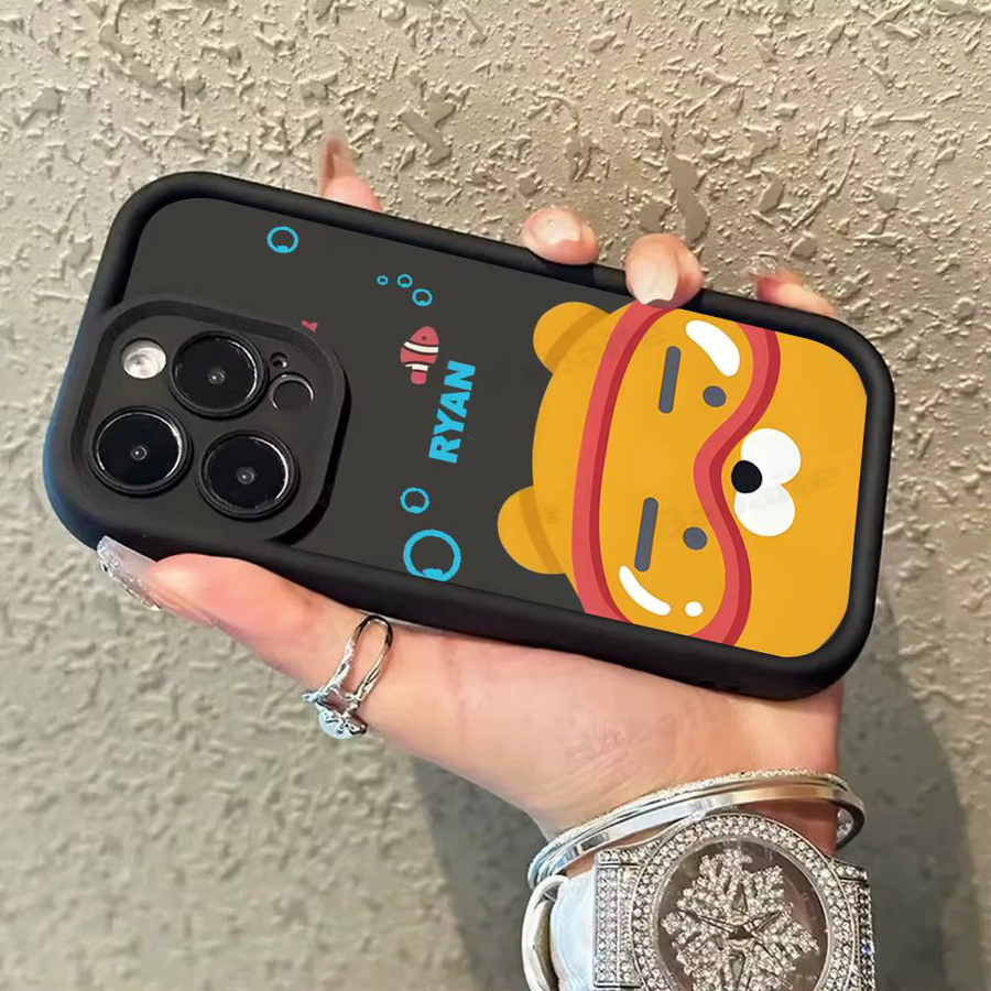 K-Kakao F-Friends Silikon Handyhülle für iPhone Pro Max in Schwarz - Bild 3