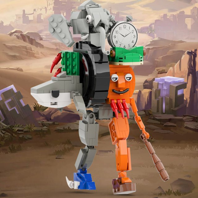 SharkBricks Monster Fusion Edition Bausteine Tiere Mehrfarbig - Bild 1