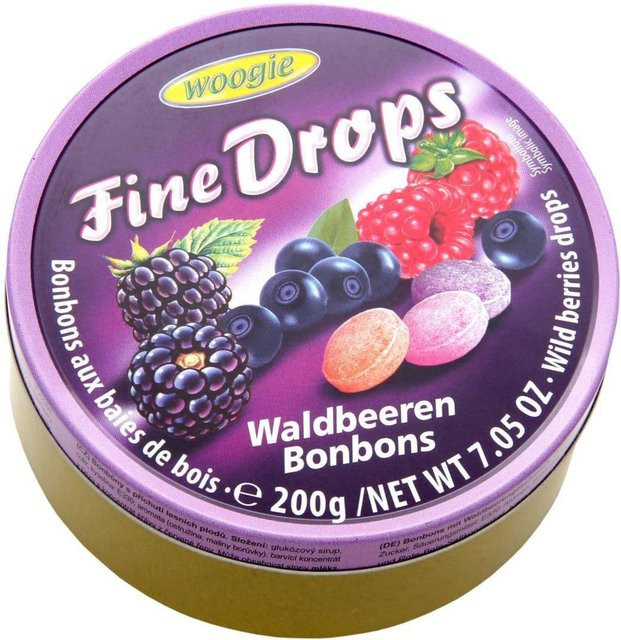 Woogie Candy Waldbeere Bonbons 200 g - Bild 1