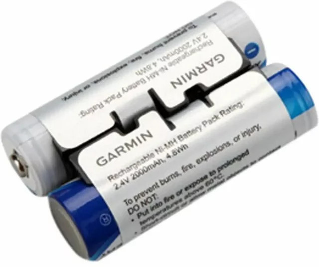 Garmin NiMH wiederaufladbare Batterie für GPS-Geräte in Schwarz und Silber - Bild 1