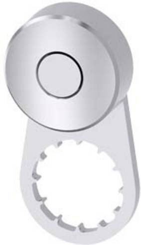 Siemens Schwenkhebel 3SE5000-0AA31-1AJ0 aus Edelstahl mit Kunststoffrolle in Silber - Bild 1