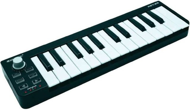 Omnitronic Key-25 Midi-Controller in Schwarz - Bild 1