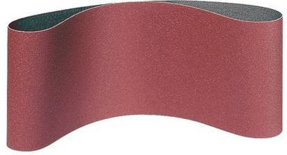 Klingspor Schleifband LS 309 XH für Metall und Holz, Körnung 100, Farbe Braun, B: 100 mm, L: 560 mm, 10 Stück - Bild 1