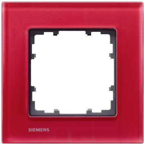 Siemens Schalterprogramm Delta 1fach Rahmen in Weiß - Bild 1