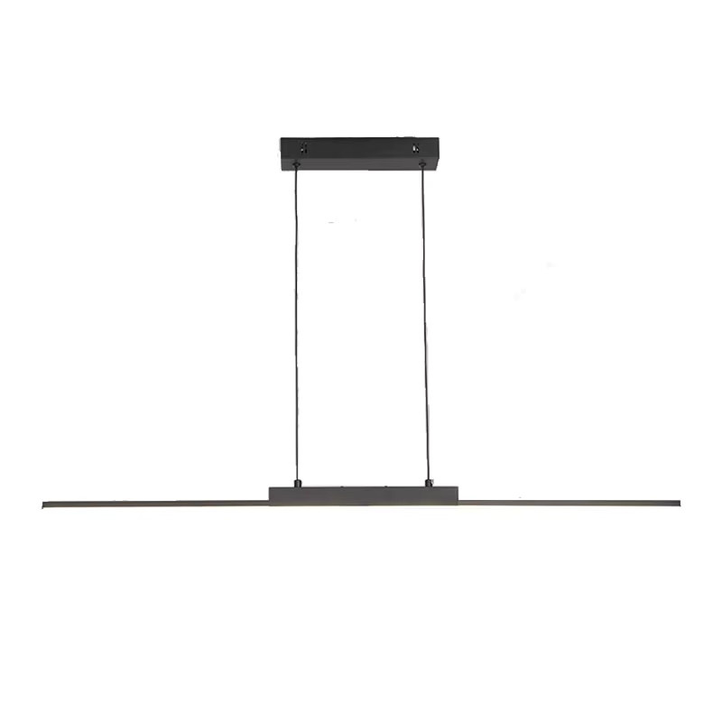 Moderne LED-Pendelleuchte von DARHYN in Schwarz aus Metall für Wohnzimmer, Küche und Bar - Bild 3