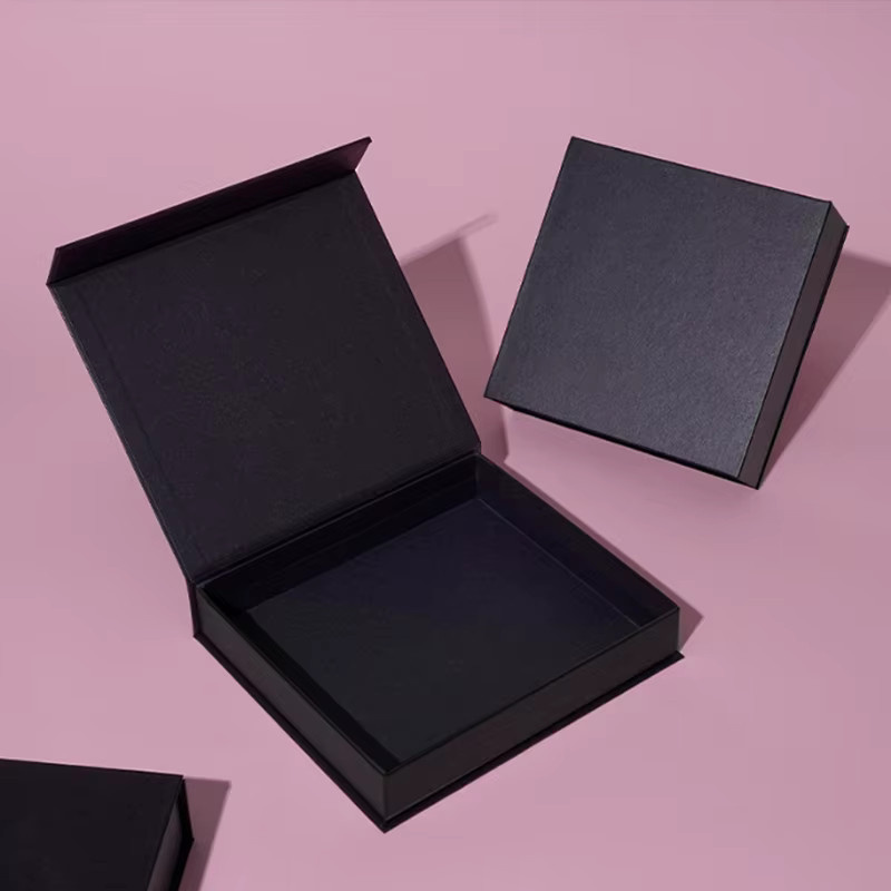 5 Stück Magnet-Klappgeschenkboxen aus Papier für Hochzeiten, Geburtstage und Geschäftliche Verpackungen in Schwarz oder Weiß - Bild 2