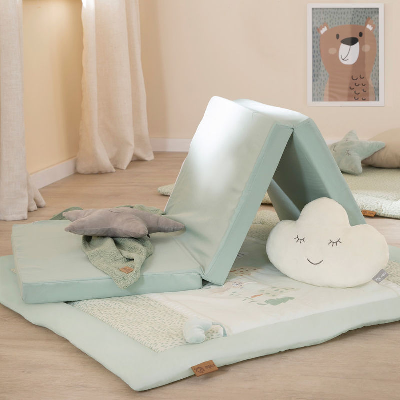 Roba Reisebettmatratze Style in Frosty Green für Babys - Bild 2