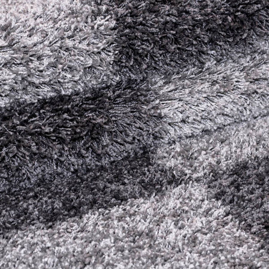Ayyildiz Hochflorteppich Gala in Grau mit Karomuster, B/L: 160 x 230 cm - Bild 2