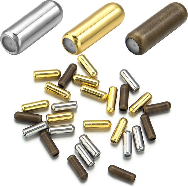 SAUVOO Brosche Pins Stopper End Kappen mit Silikon Stecker, 30 Teile - Bild 1