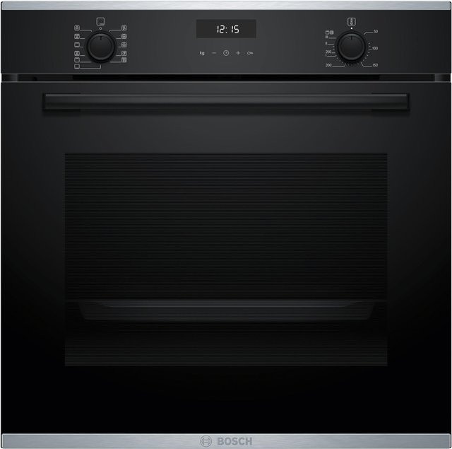Bosch HBG237BB4 Serie 6 Einbaubackofen in Schwarz mit Heißluft und Grill sowie katalytischer Reinigung - Bild 1