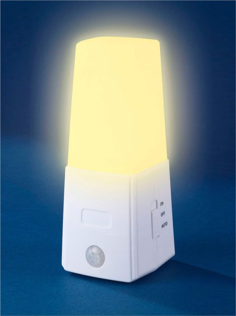 Sensor-LED-Nachtlicht mit Bewegungssensor in Weiß für Kinderzimmer, Bett und Treppenhaus - Bild 1