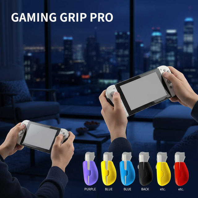 Ergonomischer Design-Griff für MSI Claw 8 AI in Purple, rutschfestes Spielzubehör zur Reduzierung der Handermüdung - Bild 1