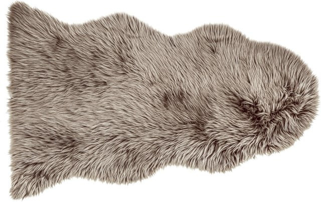 ERWIN M. Deko-Kunstfell Bergen in Braun, B: 70 cm, L: 115 cm - Bild 1