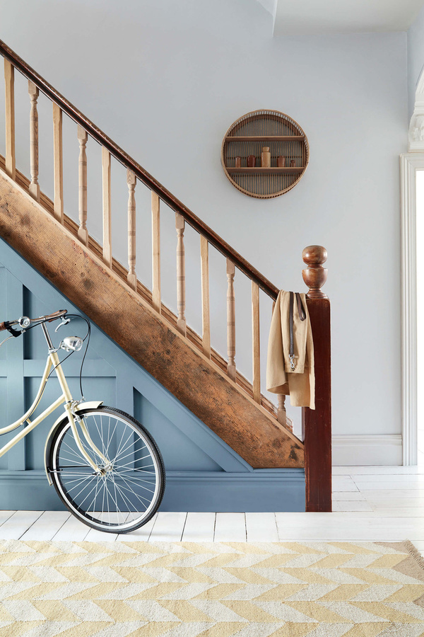 Little Greene Absolute Matt Emulsion Wandfarbe Juniper Ash 115 Blau 2,5 l - Bild 1