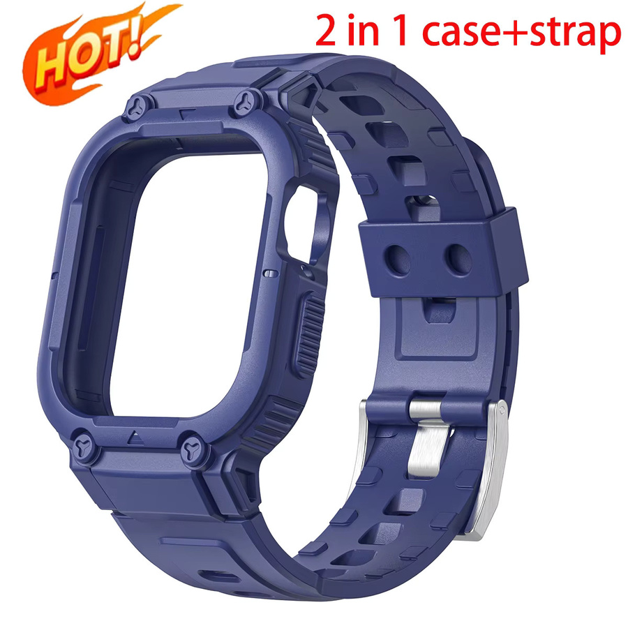 OAKCHARM Uhrenarmband mit Schutzhülle, TPU, Unisex - Bild 5