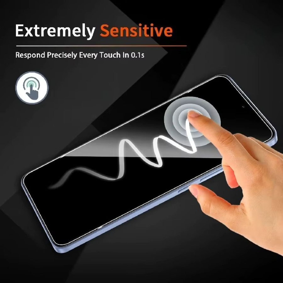 2 Stück Ultra-Klare Vollbild-Displayschutzfolien aus Glas für Xiaomi Redmi Note 15 14 13 Pro Plus 14S 12S 13 14 15 Pro Transparent mit einfacher Ein-Klick-Installation - Bild 3