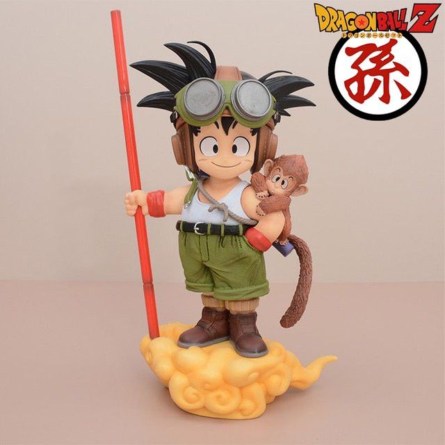 Bandai Dragon Ball Son Goku und Kid Goku Anime Figur aus PVC, Multicolor, Höhe: 16 cm - Bild 1