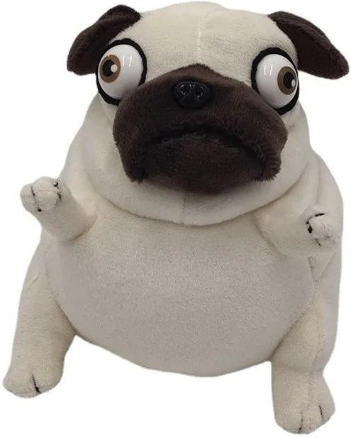 Kidsly Der Elf Dicker Mops, Plüschtier, 15cm, ab 14 Jahren - Bild 1