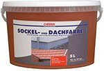Wilckens Sockel- und Dachfarbe in Ziegelrot, matt, wasserbasiert und lösungsmittelfrei - Bild 1