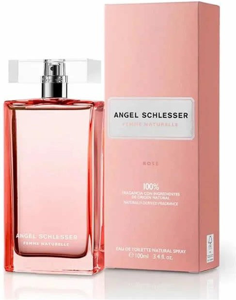 Angel Schlesser Femme Naturelle Rose Eau de Toilette, 100 ml, Damen - Bild 1