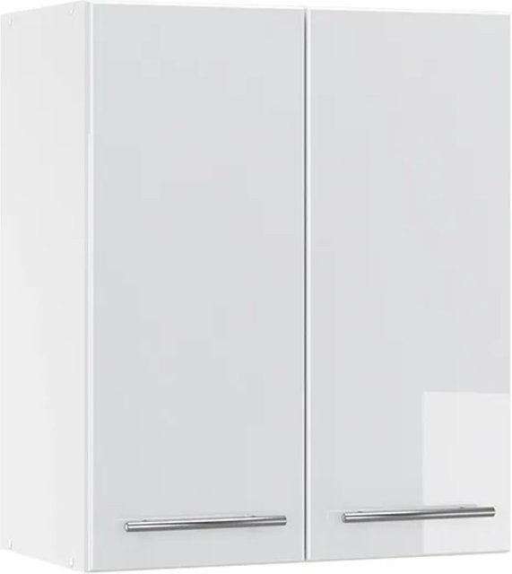 Vicco Hängeschrank Fame-Line Küchenschrank Weiß Hochglanz mit Soft-Close-Türen, Breite: 60 cm - Bild 1