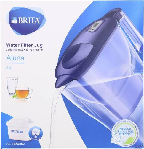 Brita Aluna Maxtra Wasserfilter in Weiß und Blau - Bild 1