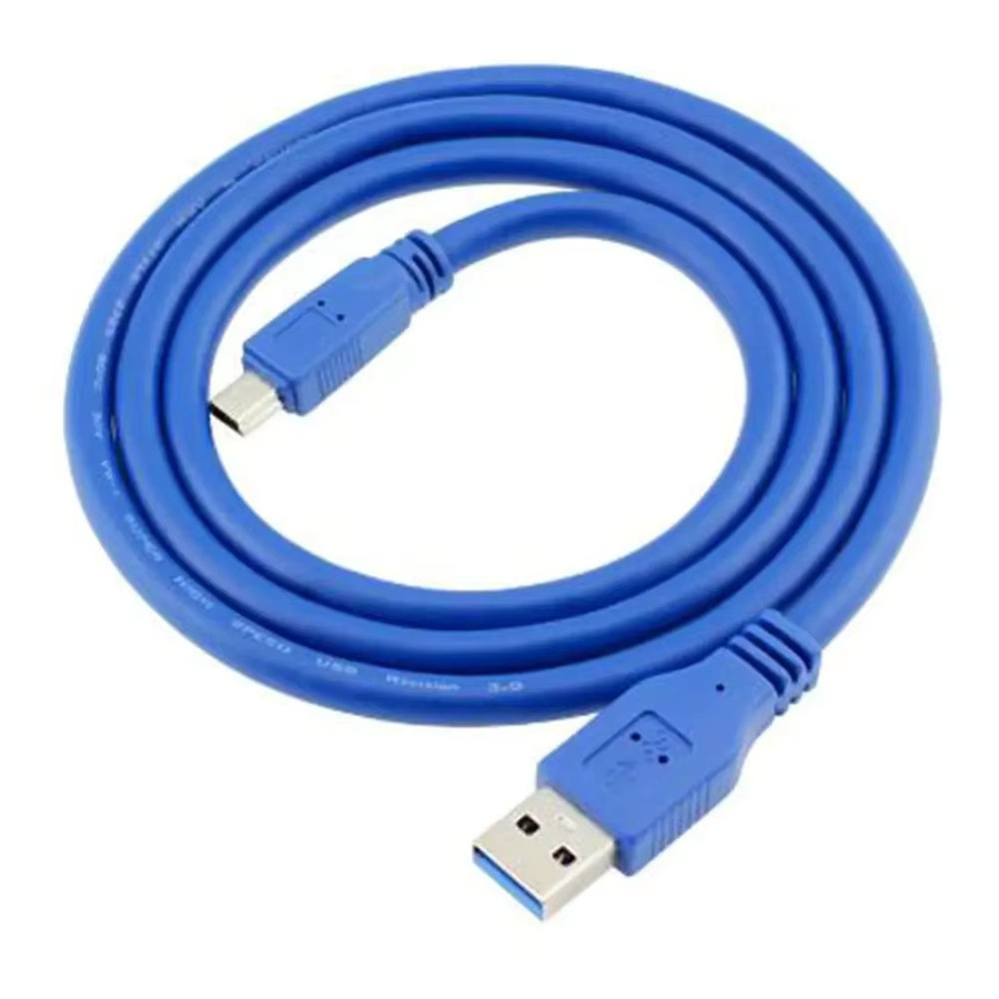 MACDOT USB 3.0 A auf Mini 10-Pin B Verlängerungskabel 5 Gbit/s in Schwarz und Blau - Bild 2