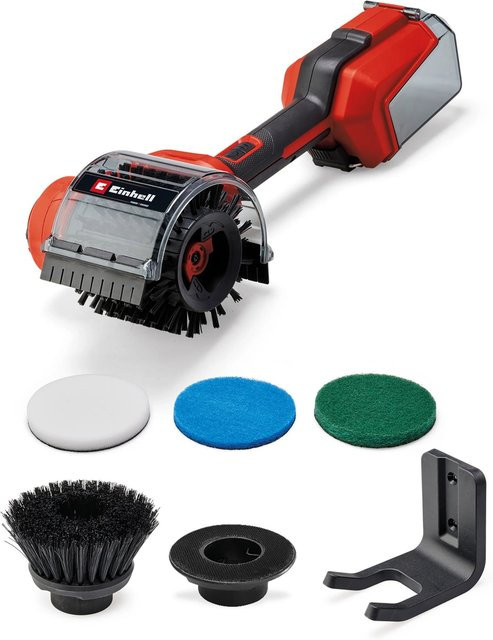Einhell Power X-Change Akku-Oberflächenbürste Picobella 18/90 Solo in Rot - Bild 1