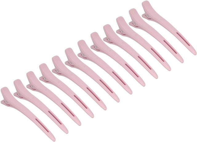 Koogeelife Haarspangen Entenschnabelklemmen, 12 Stück, Rosa, Grau - Bild 1