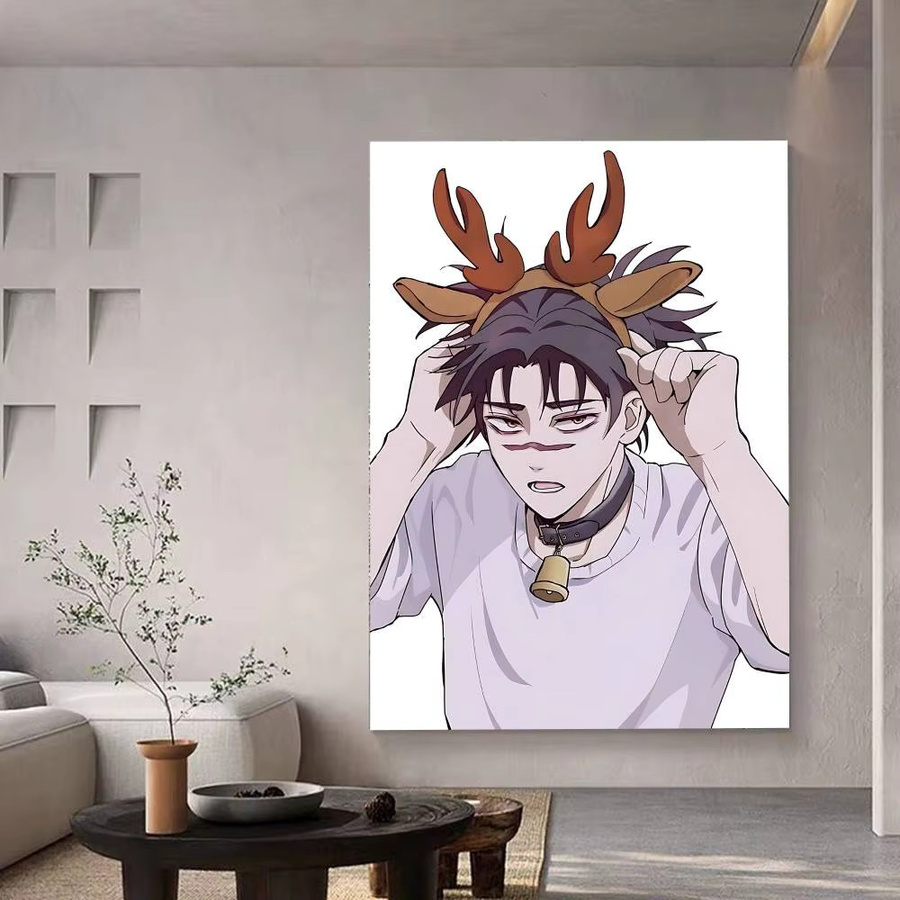 Selbstklebender wasserfester Poster Aufkleber Choso Jujutsu Kaisen Wanddeko Mehrfarbig - Bild 4