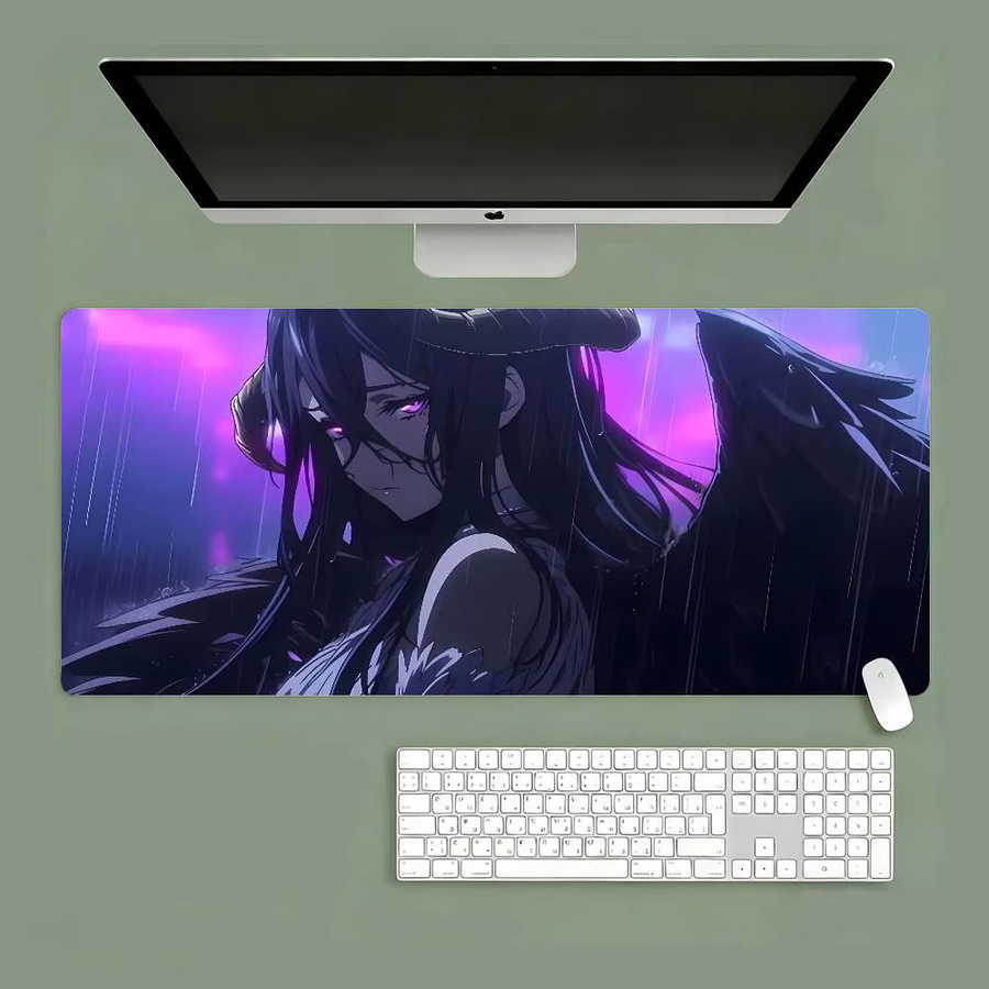 Anime Albedo Mauspad Multicolour Schreibtischunterlage für Laptop und Tastatur - Bild 5