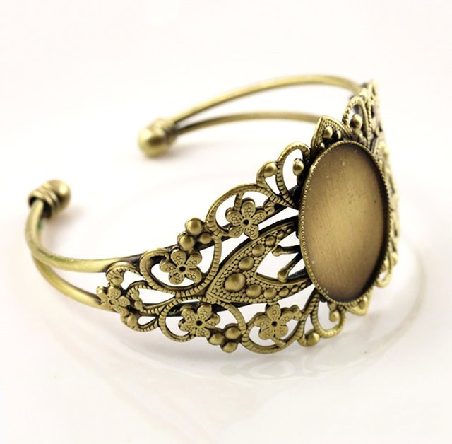 Wadsfred Armband, Bronze gebürstet, 18x25mm - Bild 1