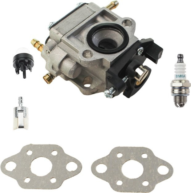 Vergaser WYJ-345 in Silber passend für Ryobi RBCGM25SS RGCGM25BB RLTGM25CS GM254SL RLT254FCDSN RLT254FSDSN - Bild 1