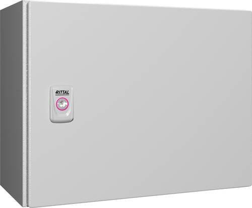 Rittal Kompakt-Schaltschrank AX 1-türig aus Stahlblech in Grau, B/T/H: 38,0 x 30,0 x 21,0 cm - Bild 1