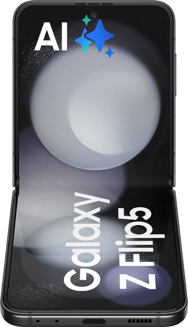 Samsung Galaxy Z Flip5 5G Smartphone 256 GB Graphite - Bild 1