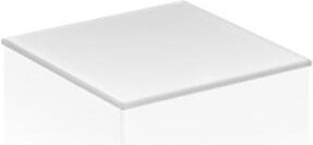 Keuco Abdeckplatte Edition 11 aus Glas in Weiß satiniert B/H: 35,2 x 52,4 cm, Tiefe: 3,0 cm - Bild 1