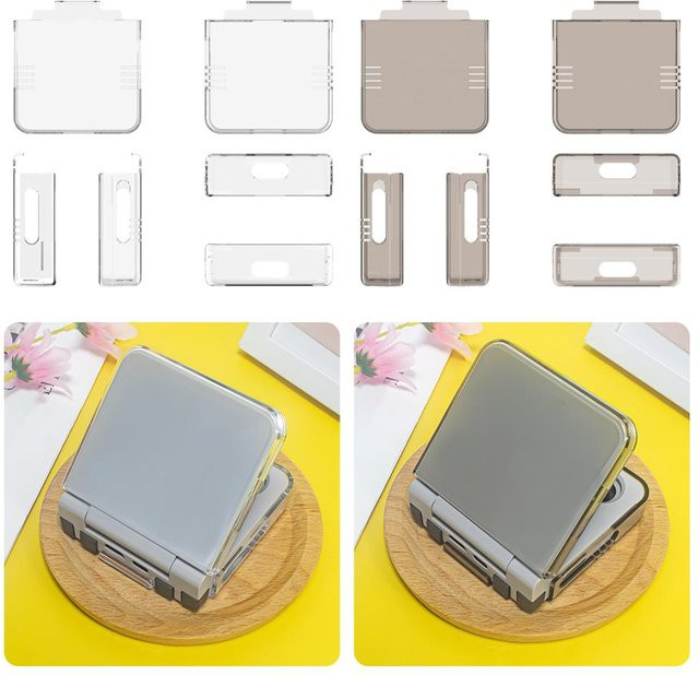 Transparente Hartschale Schutzhülle für Miyoo Flip und Miyoo Flip V2 Handheld-Spielekonsole als staubdichtes Retro-Spielzubehör - Bild 1