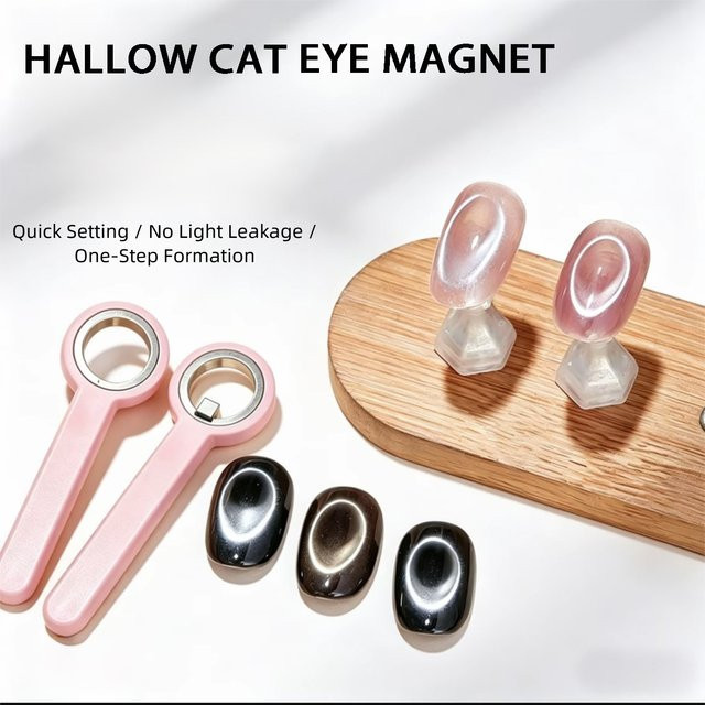 MIANEL Evil Repair Hollow Cat Eye Magnetic, schimmernd - Bild 1