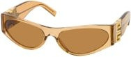 Givenchy GV 40055 I Sonnenbrille Cat Eye, Vollrand, braun, Damen - Bild 1